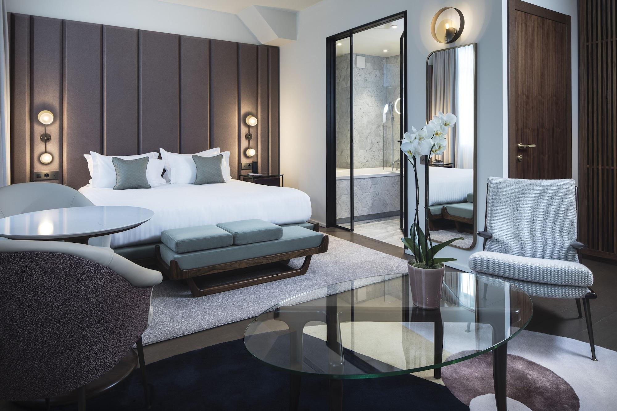 فندق ميزون بريغيت باريس المظهر الخارجي الصورة A suite at the Mandarin Oriental, Paris